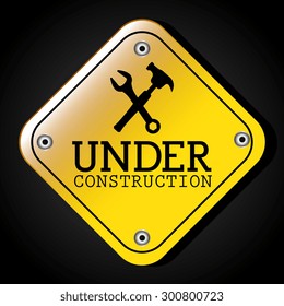Under construction design, vector illustration eps 10.