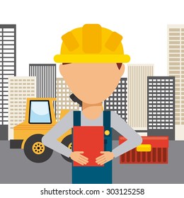 under construction design, vector illustration eps10 graphic 