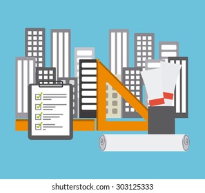 under construction design, vector illustration eps10 graphic 