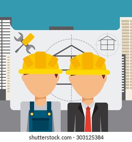 under construction design, vector illustration eps10 graphic 