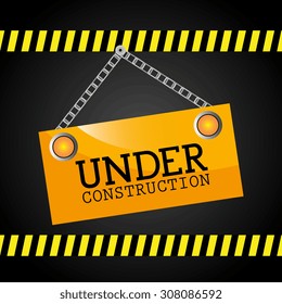 Under construction design, vector illustration eps 10.