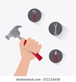 Under construction design, vector illustration eps 10.