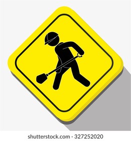 under construction design, vector illustration eps10 graphic 