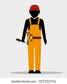 under construction design, vector illustration eps10 graphic 