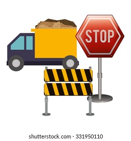 under construction design, vector illustration eps10 graphic 