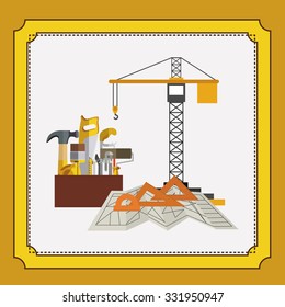 under construction design, vector illustration eps10 graphic 