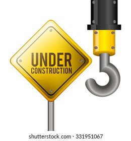 under construction design, vector illustration eps10 graphic 