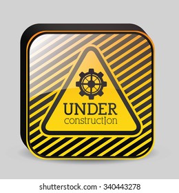 under construction design, vector illustration eps10 graphic 