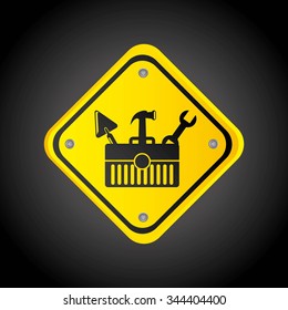 under construction design, vector illustration eps10 graphic 