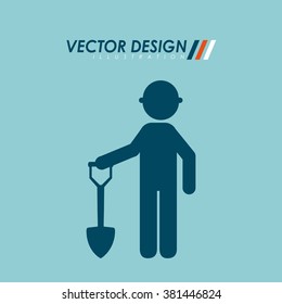 under construction design, vector illustration eps10 graphic 