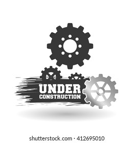 Under construction design. work illustration. repair icon