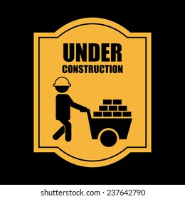 under construction design,vector illustration eps10 graphic 