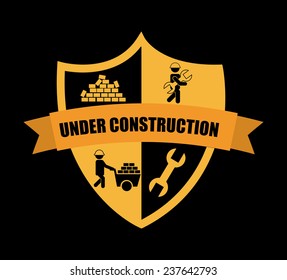 under construction design,vector illustration eps10 graphic 