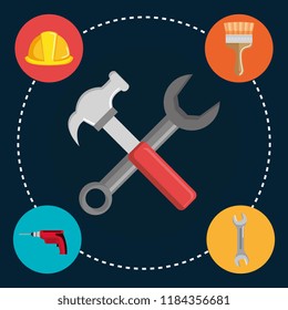 under construction equipment icons