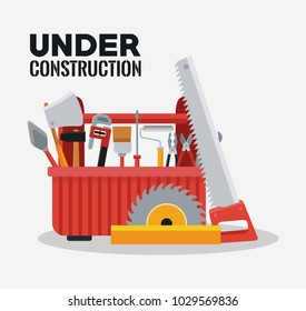 Under construction equipment tools