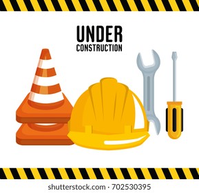 under construction equipment tools hardwork