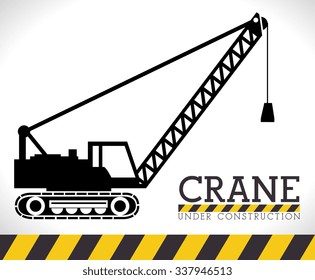 Under construction graphic advertising, vector illustration desgin