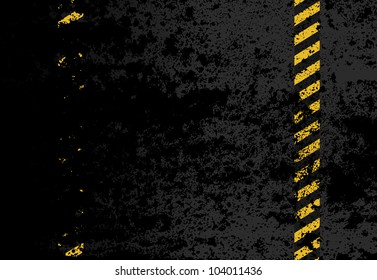 Under Construction - grunge vector background