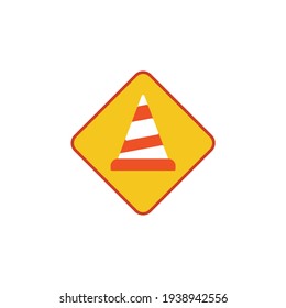 Under Construction icon, under repair icon in color icon, isolated on white background 