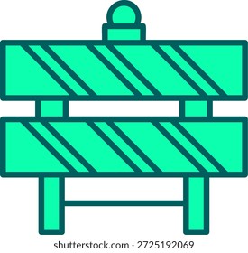 Em Construção Ícone Símbolo Arte Sinal
