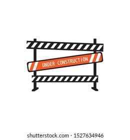 Under construction icon. Vector illustration for website.