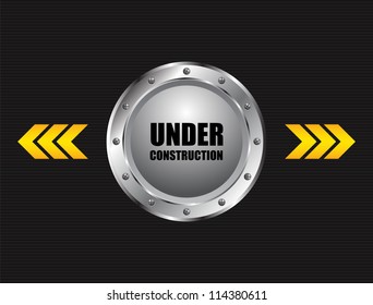 under construction industrial background