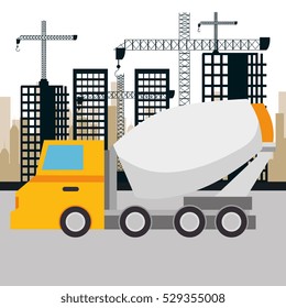 under construction machinery icon