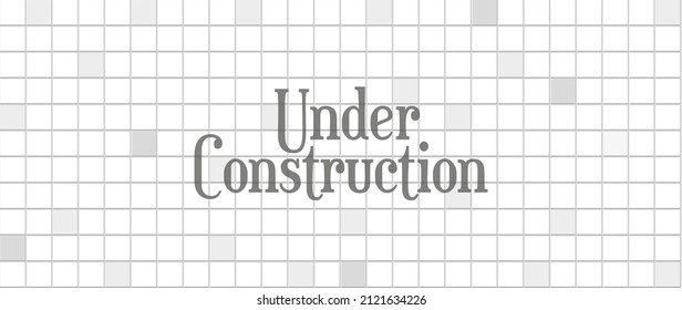 under construction on warning sign.
