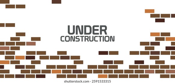 under construction on warning sign.