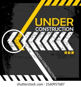 under construction POSTER AND BANNER  vector