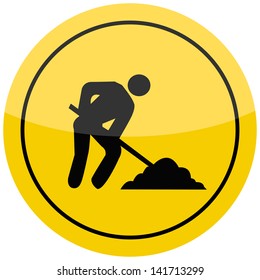 Under Construction Road Sign