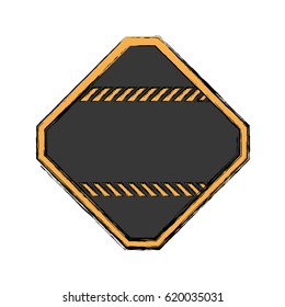 Under construction road sign