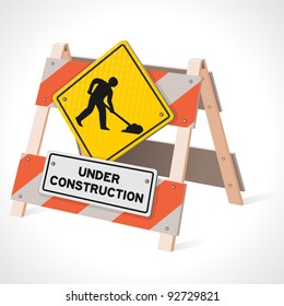 Under Construction Road Sign