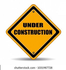 under construction sign 