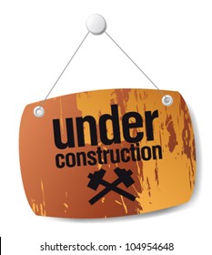 under construction sign