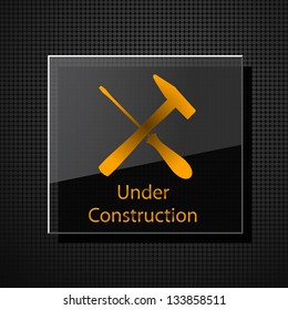 Under construction sign