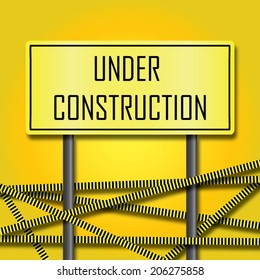 Under Construction sign