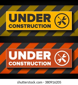 Under construction sign