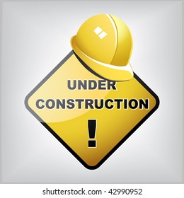 Under construction sign