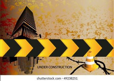  under construction sign
