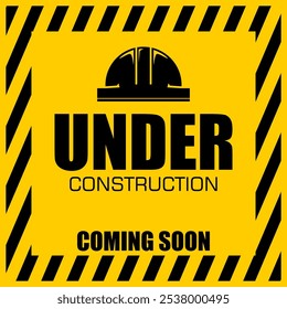 Under Construction, sign and label vector