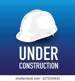 under construction sign vector illustration.