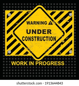 Under Construction Road Sign Images, Stock Photos & Vectors | Shutterstock