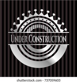 Under Construction silver emblem