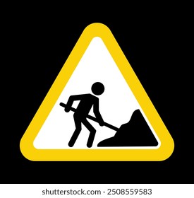 Under construction site warning sign. Road barrier highway sign, barricade block highway. Traffic cones, stop sign. Road safety and prevention of accidents during road construction. road work ahead.