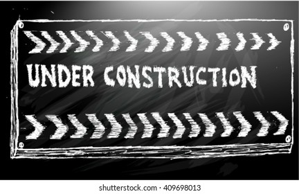 under construction, sketch