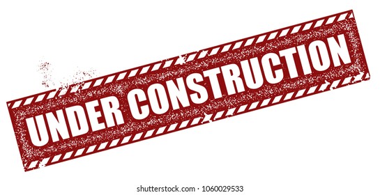 Under Construction Stamp