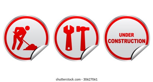 pegatinas de construcción
