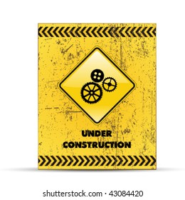 bajo etiqueta de construcción