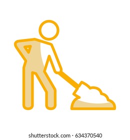 under construction traffic signal icon